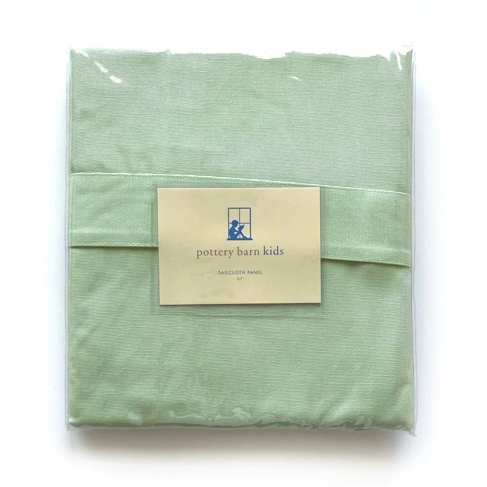Pottery Barn Kids Sailcloth Drape Panel • 63”